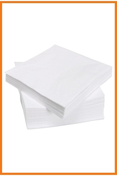 IKEA منديل فانتاستيسك، أبيض 40x40 100 قطعة