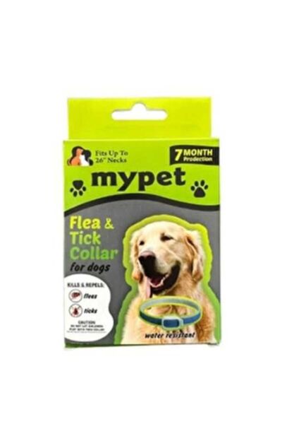 Mypet Köpek Bit Pire Tasması Koruma Suya Karşı Dayanklı Bit Pire Tasması