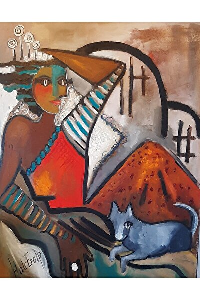 Melike, Yağlıboya Resim 65x85