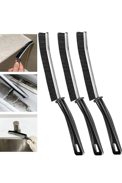 netten house 3 PCS Multi-Purpose Fine Cleaning Brush - Bathroom Kitchen Sink Detailed