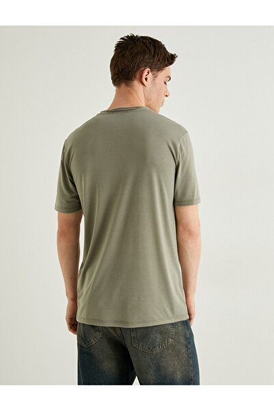 Koton Ανδρικό T-Shirt Crew Neck