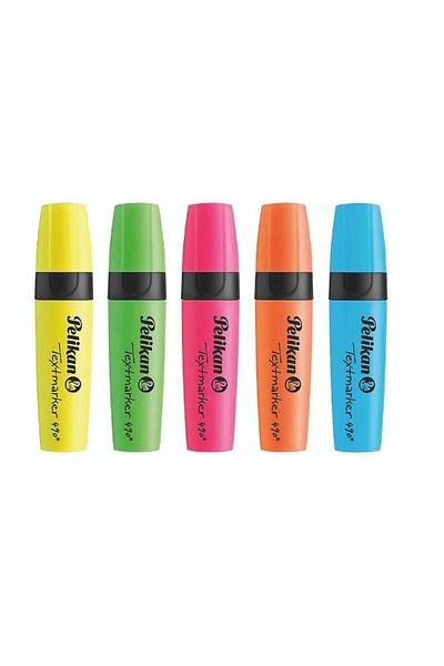 Pelikan Highlighter Marking Pen 5 Pack