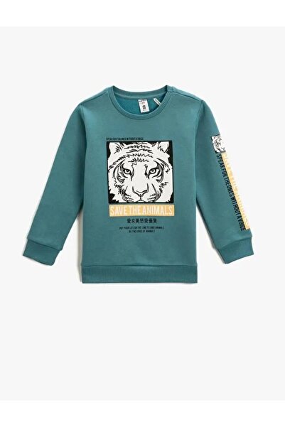 Koton Μακρυμάνικο φούτερ για αγόρια