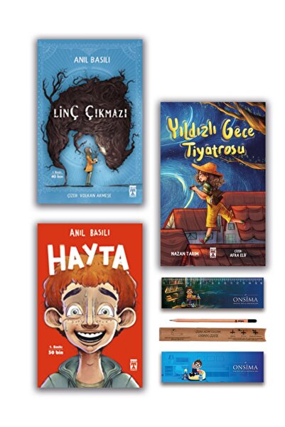 Genç Timaş Linç Çıkmazı - Hayta - Yıldızlı Gece Tiyatrosu Set 3 Kitap