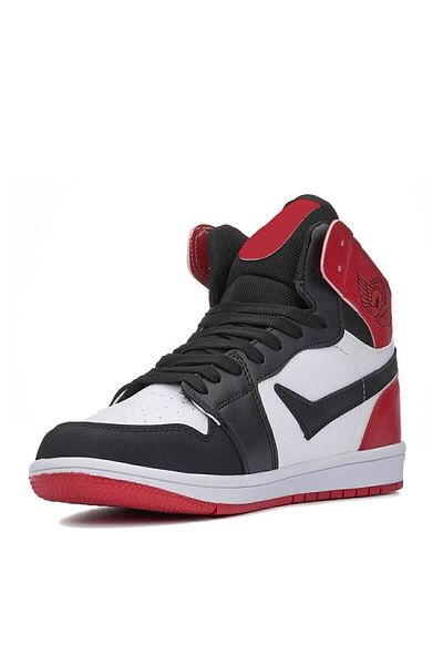 Lambırlent Unisex Orthopedic Winter Seasonal Skin High Top Black Red White Sports Boots Shoes