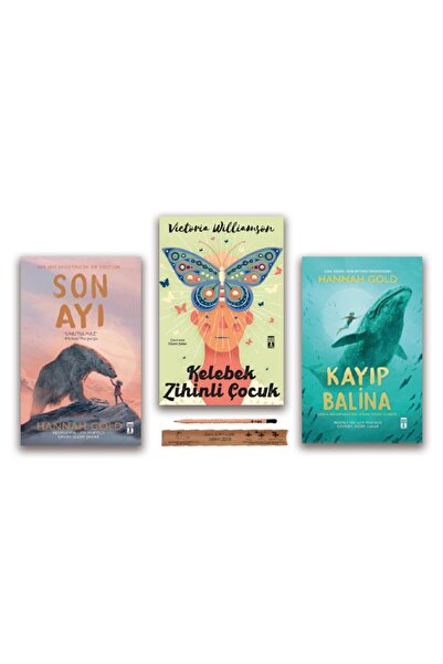 Genç Timaş Son Ayı - Kayıp Balina - Kelebek Zihinli Çocuk Set 3 Kitap
