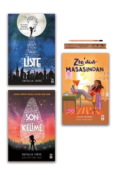 Genç Timaş Liste - Son Kelime - Zoe nin Masasından Set 3 Kitap