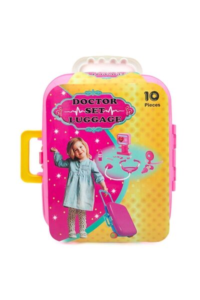 Genel Markalar VALİZLİ 10 PARÇA DOKTOR SETİ TEKERLEKLİ