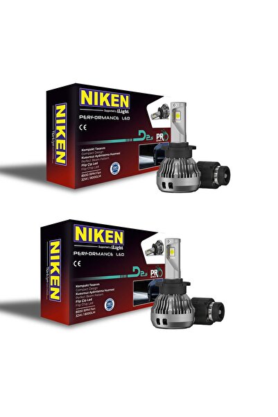 Niken D2S Led Xenon 6500K 8000 Lumen Beyaz Işık 2 ADET