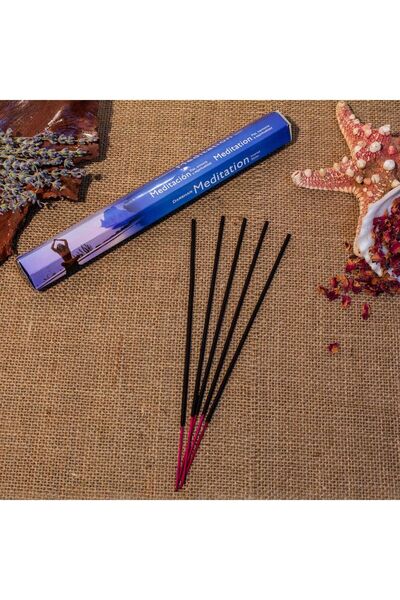Darshan Incense Darshan Meditasyon Hexa 20'li Çubuk Tütsü