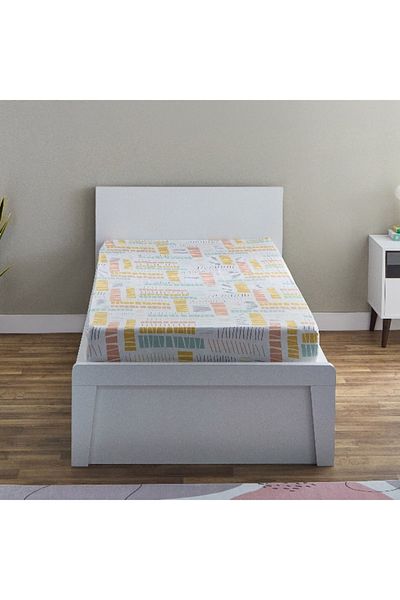 Home Box Nora Savana Microfibre Single Fitted Sheet - 90x190+25 cm