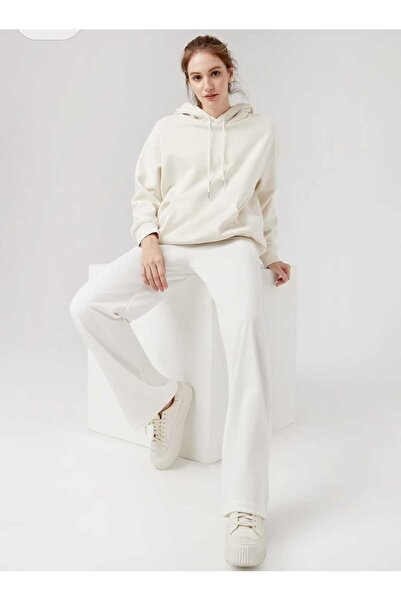 yg ydn giyim Λευκό γυναικείο φούτερ casual ρούχα