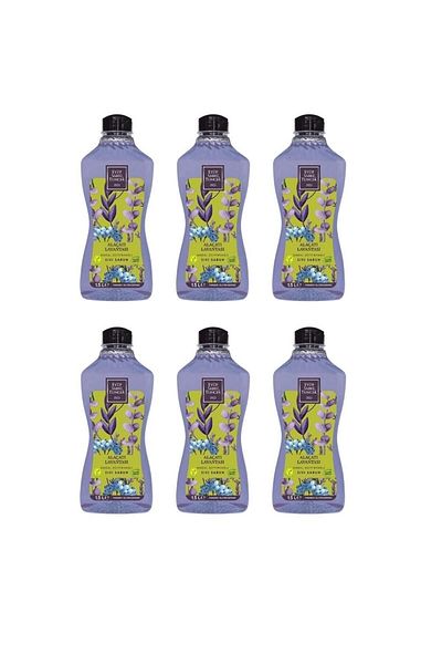 Eyüp Sabri Tuncer Alaçatı Lavender 1.5lt Liquid Soap with Natural Olive Oil X6