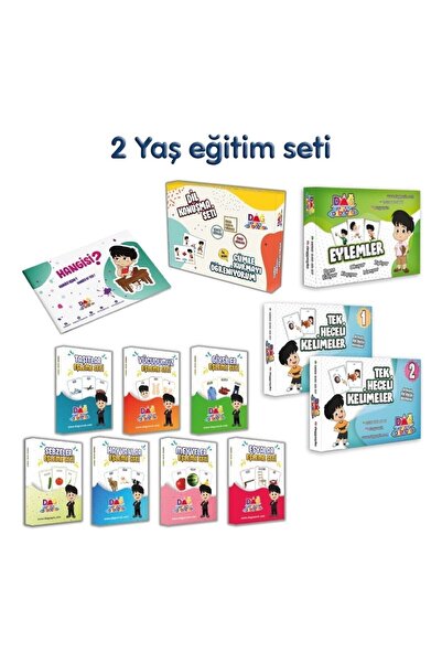 Dağ Yayıncılık 2 Yaş Eğitim Seti