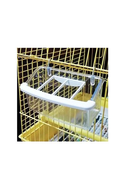 BirdLife وعاء طعام للطيور مع شبكة طائر الببغاء الكناري