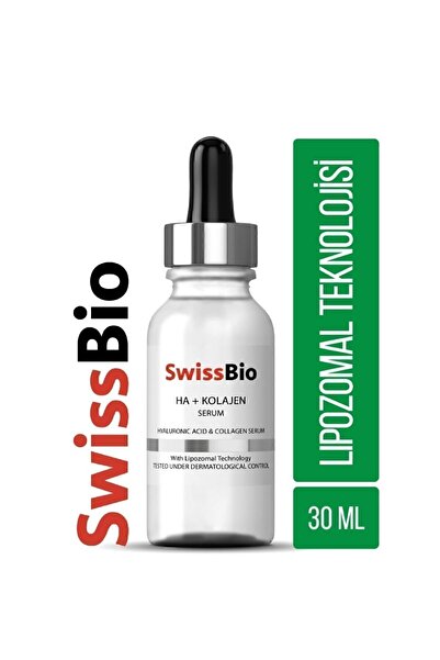 SwissBio Ha Kolajen Serum 30 ml Collagen%5 Hyaluronic Acid%2 D-panthenol%1 Vitc