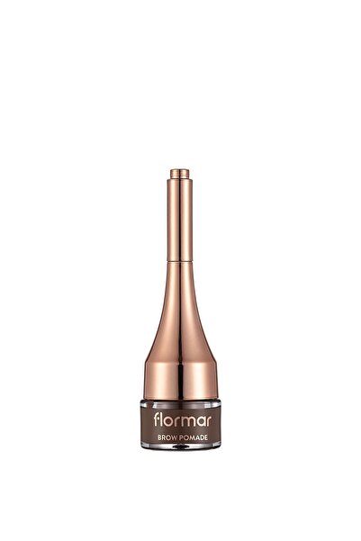 Flormar Yoğun Pigmentli Kalıcı Kaş Pomadı - Brow Pomade - 003 Brown - 8690604572205