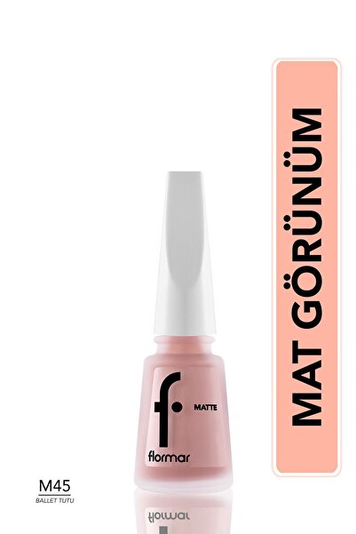 Flormar Oje - Matte Nail Enamel M45 Ballet Tutu 8690604534142 34000004