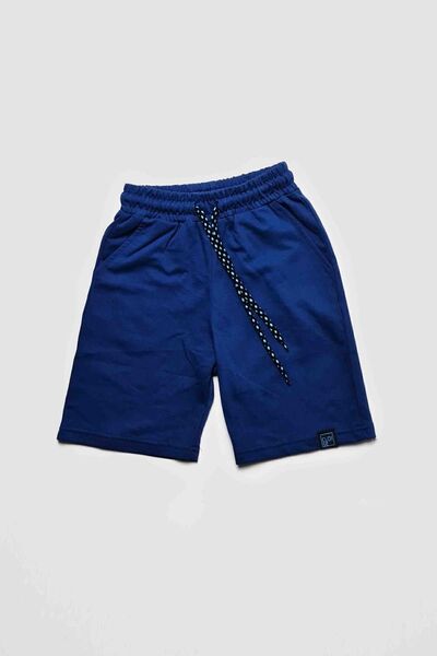 Cloise Boy's Blue Corded Shorts