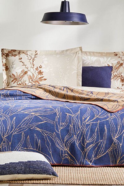 Lova Yatak Audrey Tek Kişilik Battaniye - Lacivert