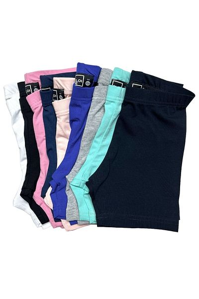 Cloise Pantaloni scurți pentru copii Colanți Lycra alb flexibili