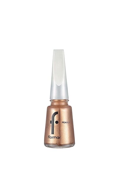 Flormar Sedefli Parlak Oje (BAKIR) - Pearly Nail Enamel - Pl387 Vintage Gold - 8682536035521