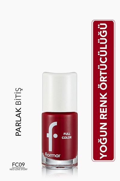Flormar Flormar Full Color Nail Enamel FC09 Neo Love Story