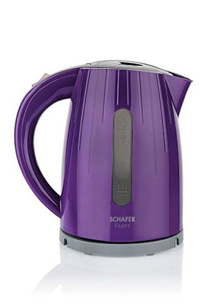 Schafer Fluent Elektrikli Su Isıtıcı Kettle Mor