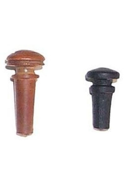 VALENCIA Veb100b44 Violin Tail - Binding Button, Boxwood, Scale 4/4