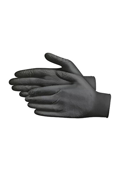 Baytec Bay-tec Çift Yönlü Nitril Eldiven Siyah Xl