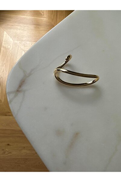 popcouturetr Gold Tasarım İkili Yüzük