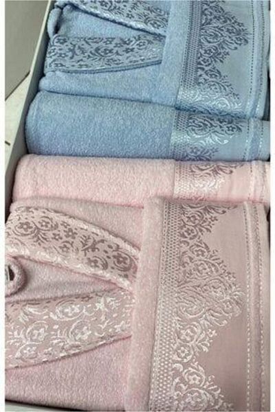 Fiesta Set halate de baie din bumbac jacquard
