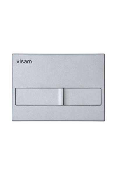 Visam KARİNA İKİ KADEMELİ MAT KROM BUTON