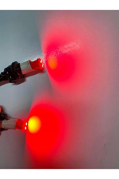 EKT 4 LEDLİ PLASTİK T10 KIRMIZI