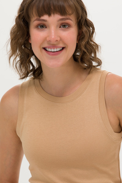 U.S. Polo Assn. Tricou fără mâneci Camel Crew pentru damă 50266320 -VR015