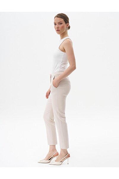 Kayra Havuç Kesim Basic Pantolon Taş