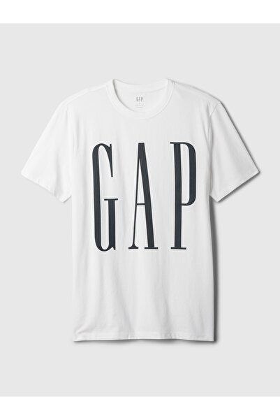 GAP V-Everyday Soft Corp Логотип на футболці з коротким рукавом Чоловіча футболка БІЛА