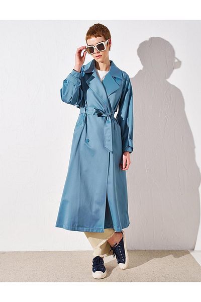 Kayra Capac cu clapă mare Dirty Blue