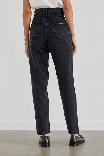 Suud Collection Anthracite Mom Jean