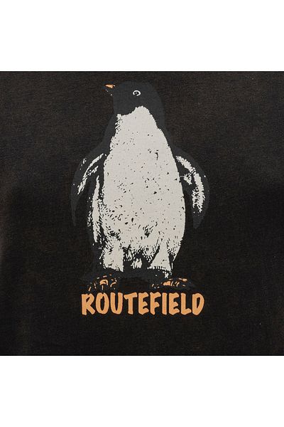 ROUTEFIELD Trey Men's Black T-Shirt