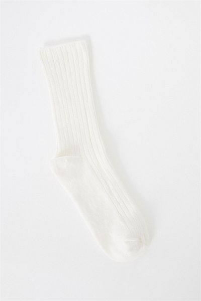 Suud Collection Λευκές κάλτσες με κορδόνι
