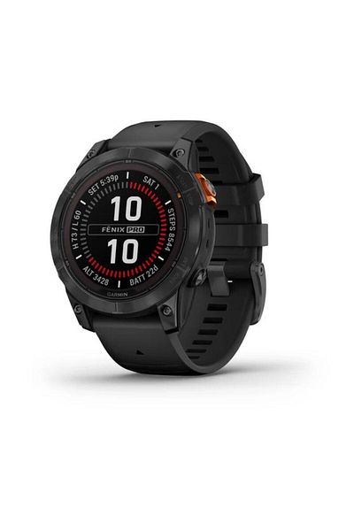 Garmin GARMIN FENIX 7 PRO - SOLAR EDITION- SLATE GRAY WITH BLACK BAND