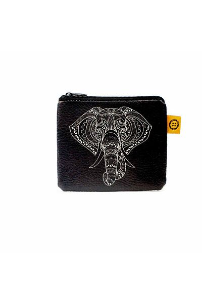 PALTO TASARIM Elephant Printed Coin Purse
