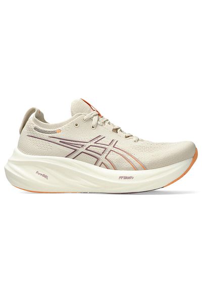 Asics Gel-Nimbus 26 Women's Beige Running Shoes 1012B601-250