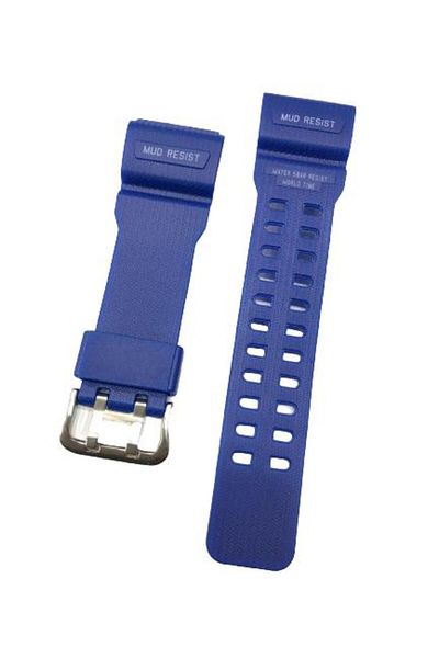 DUNLOP Dun-339 Blue Green Black Color Silicone Watch Band Strap
