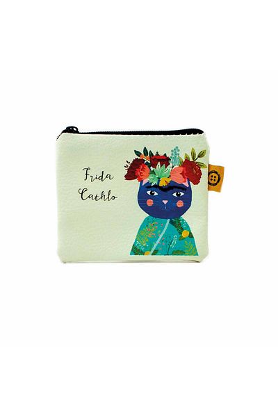 PALTO TASARIM F.Cathlo Printed Coin Purse