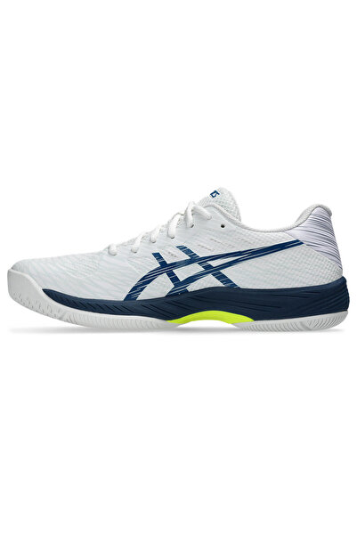 Asics GEL-GAME 9 Erkek Beyaz-Turuncu Tenis Ayakkabısı 1041A337-104