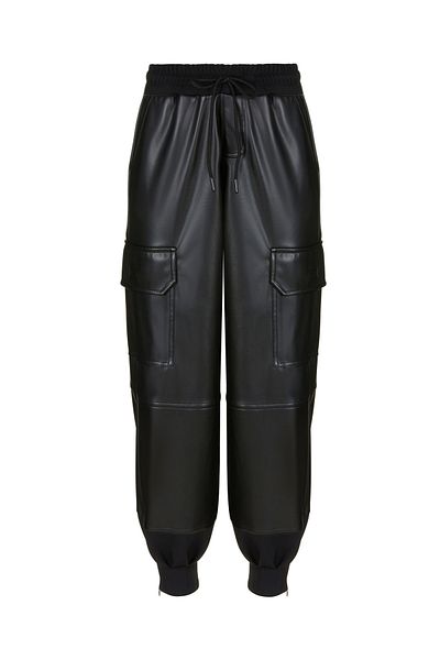 Nocturne Leather Jogging Pants - Comfortable and Stylish Design
