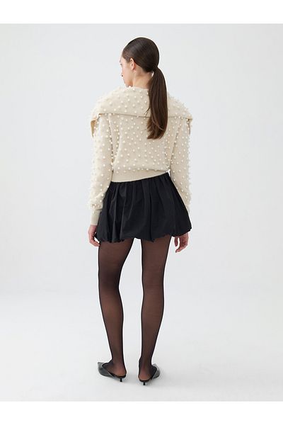 Nocturne Mini Balloon Skirt