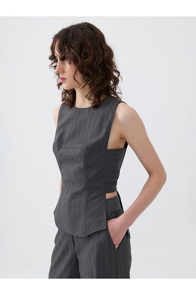 Nocturne Striped Blouse